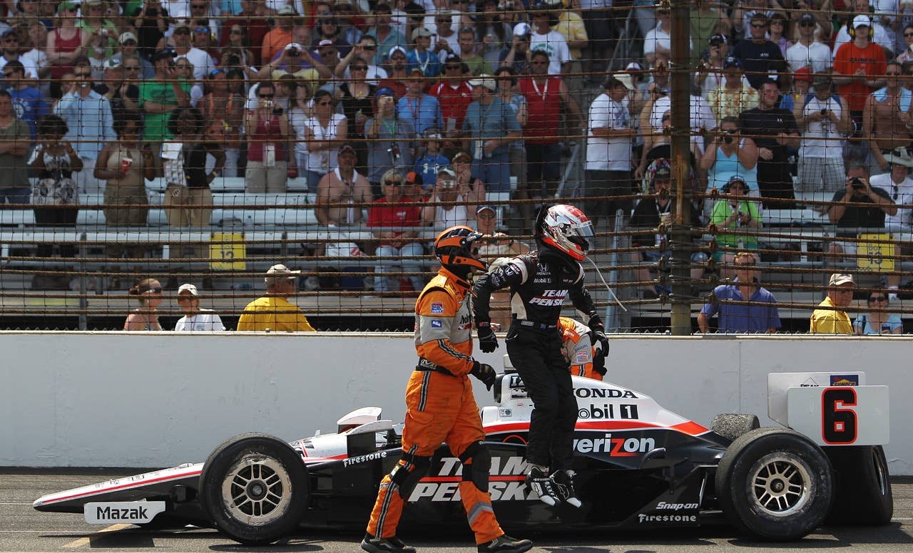 INDIANAPOLIS - MAY 30:  during the IZOD IndyCar Series 94th running of the Indianapolis 500 at the Indianapolis Motor Speedway on May 30, 2010 in Indianapolis, Indiana.  (Photo by Nick Laham/Getty Images)