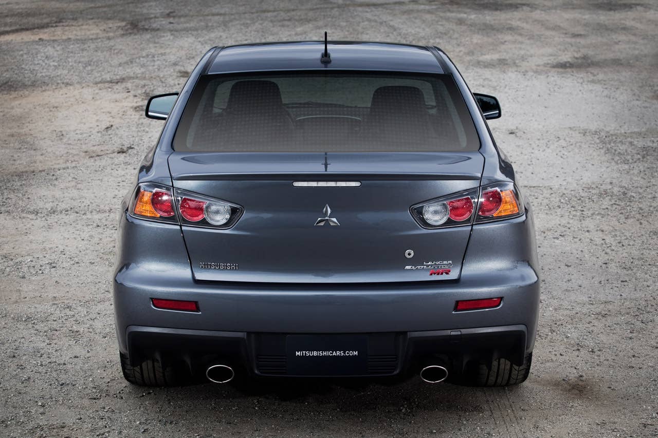 2011 Mitsubishi Lancer Evolution rear
