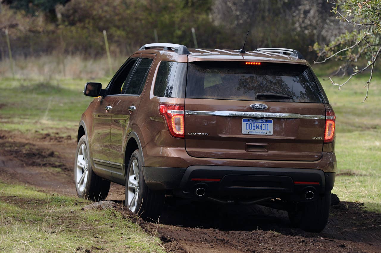 2011 Ford Explorer off road