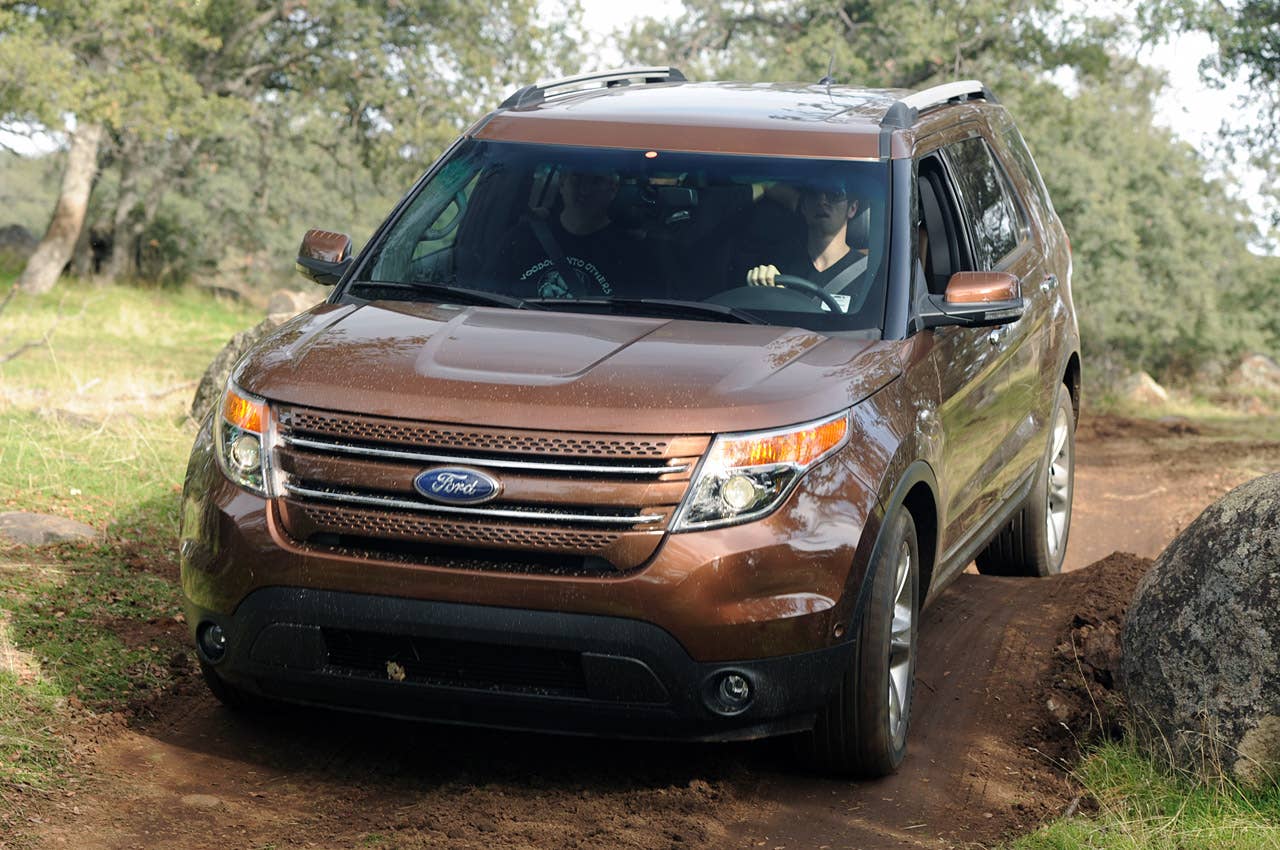 2011 Ford Explorer off road