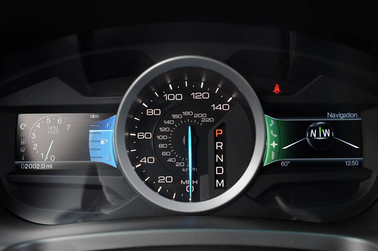 2011 Ford Explorer gauges