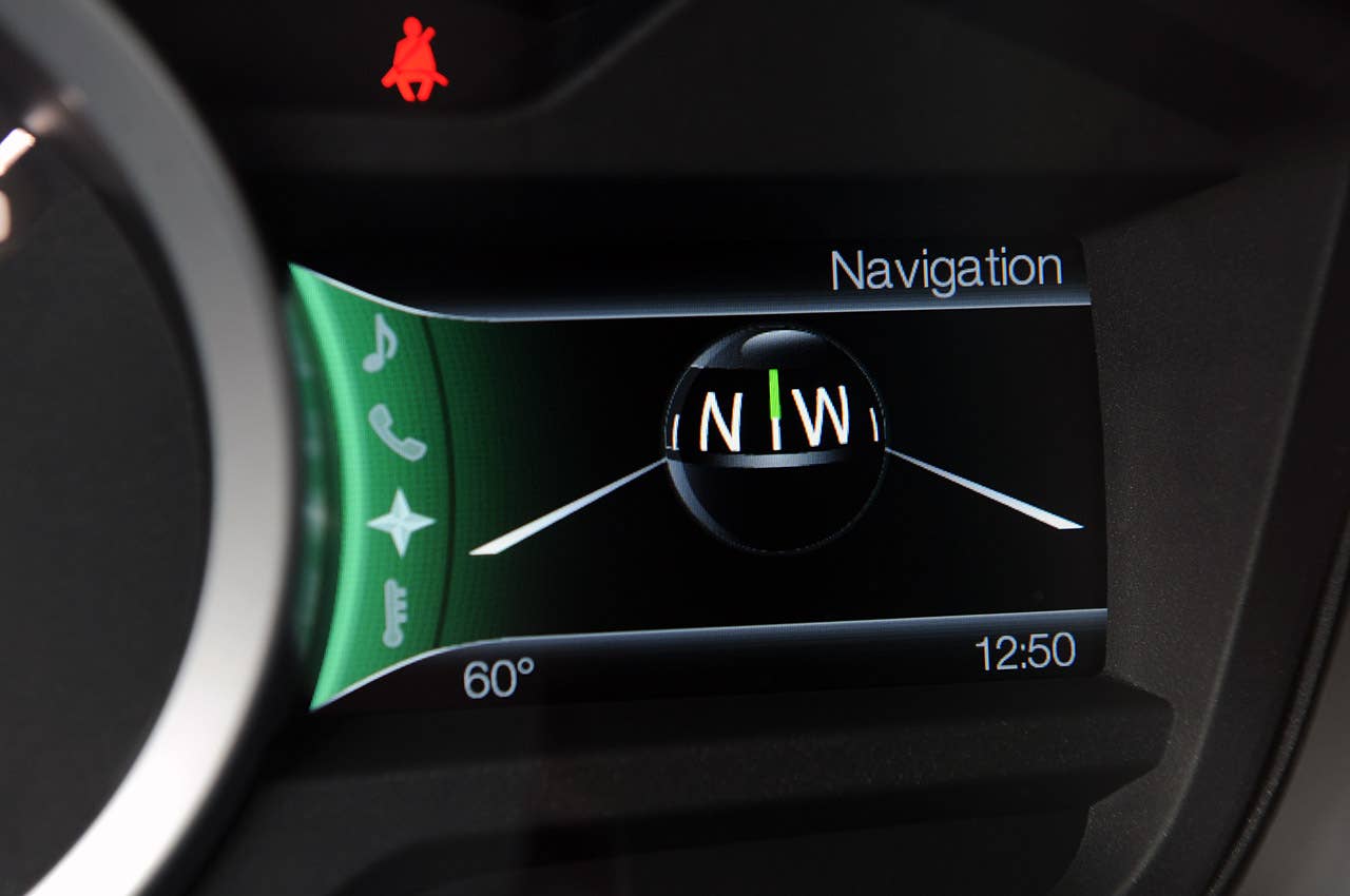 2011 Ford Explorer navigation gauge
