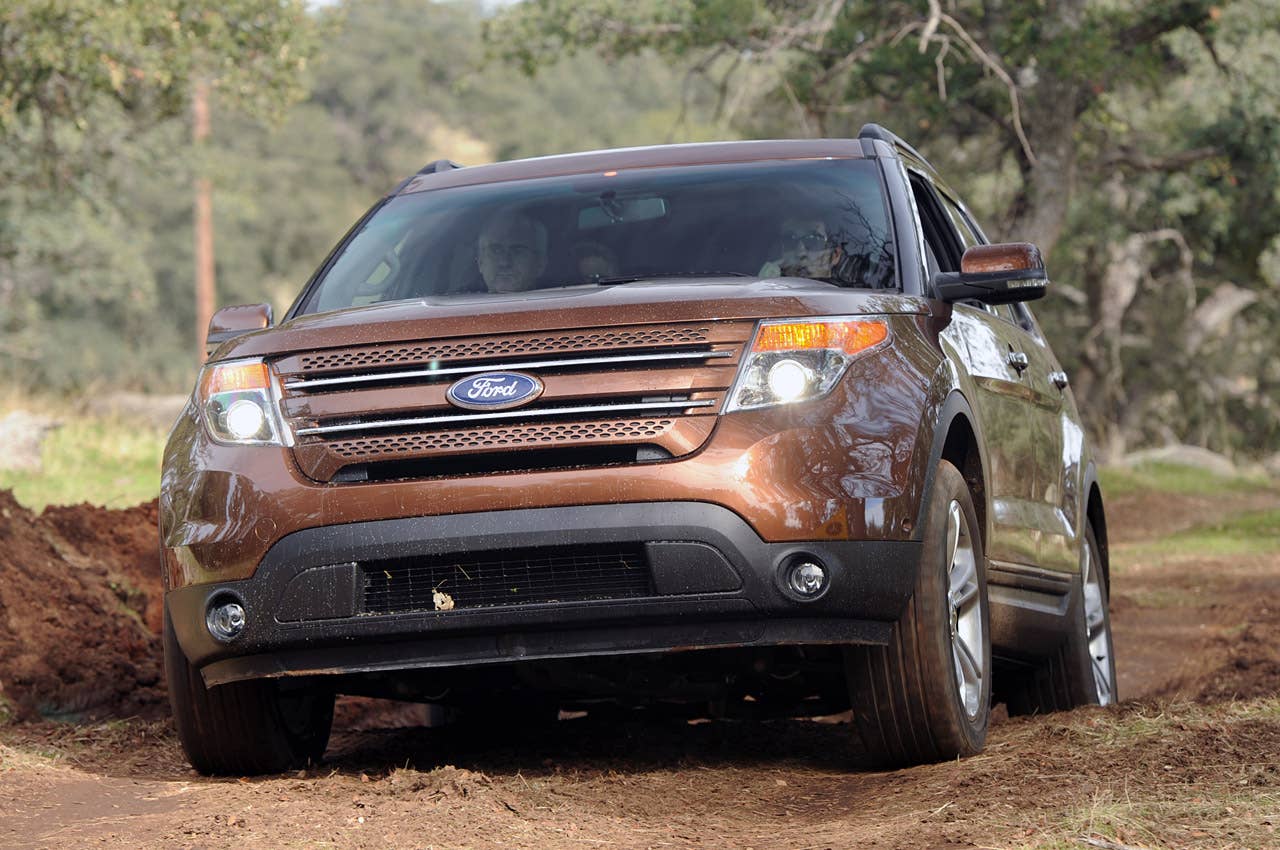 2011 Ford Explorer off road