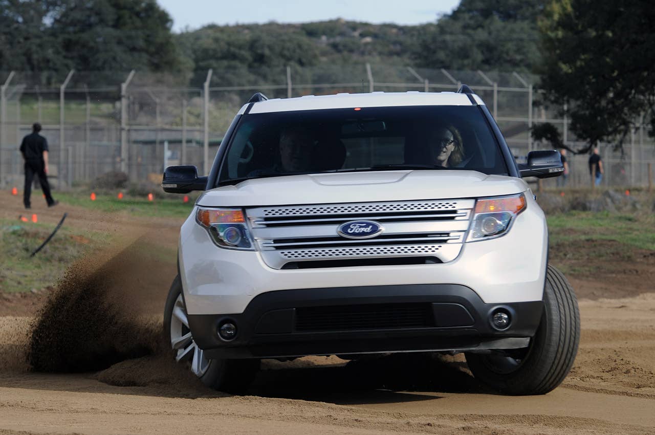 2011 Ford Explorer off road