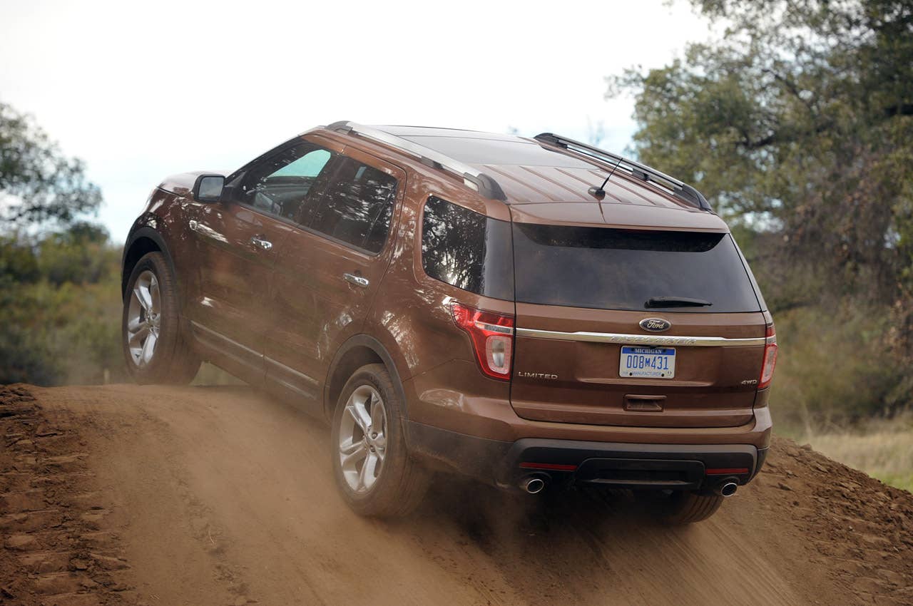 2011 Ford Explorer off road