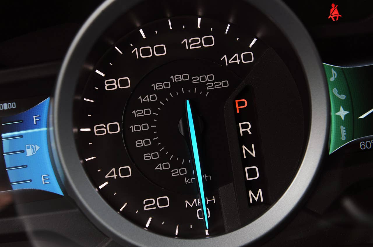 2011 Ford Explorer speedometer