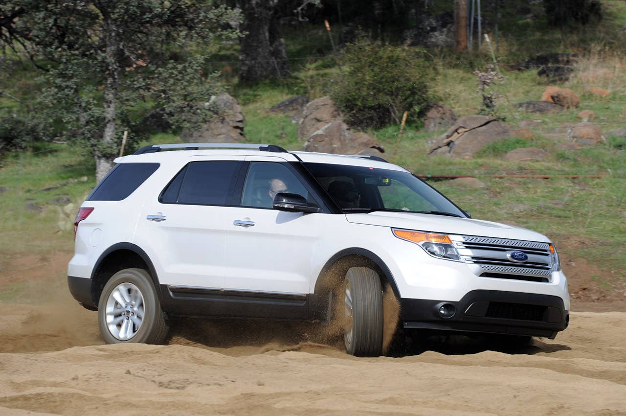 2011 Ford Explorer off road