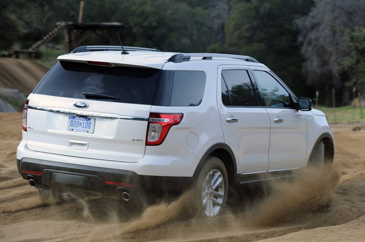 2011 Ford Explorer off road