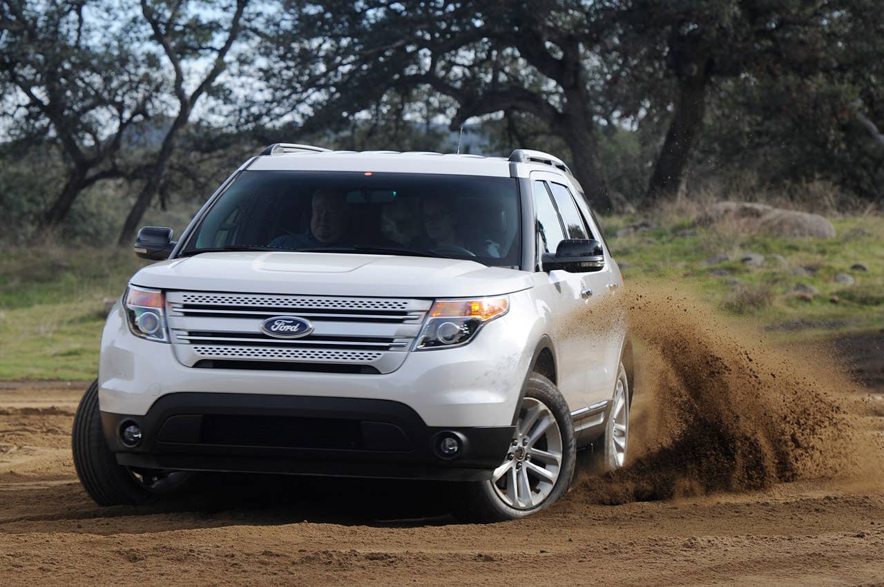 2011 Ford Explorer off road