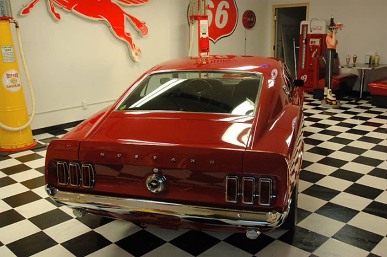 1969 Ford Mustang Boss 429 rear