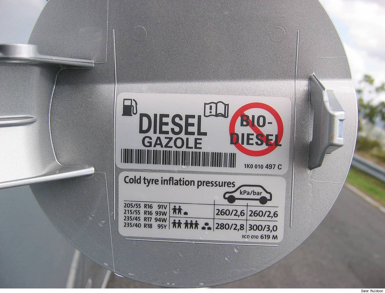Biodiesel is banned! From all reports though, it works just fine