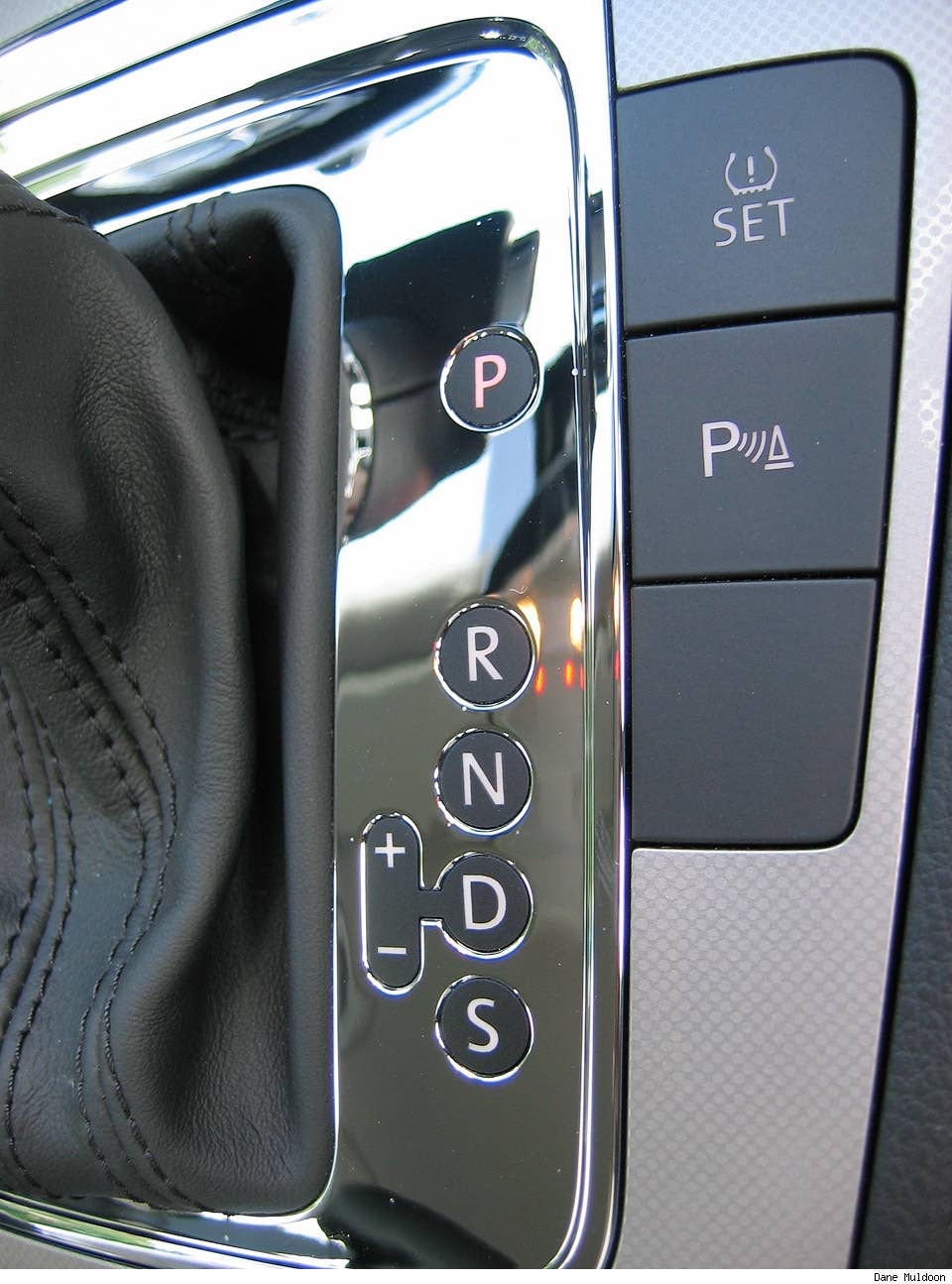 You can hold the transmission in gear if you like which is helpful when you know the DSG is going to shift up a gear and you don't want it to