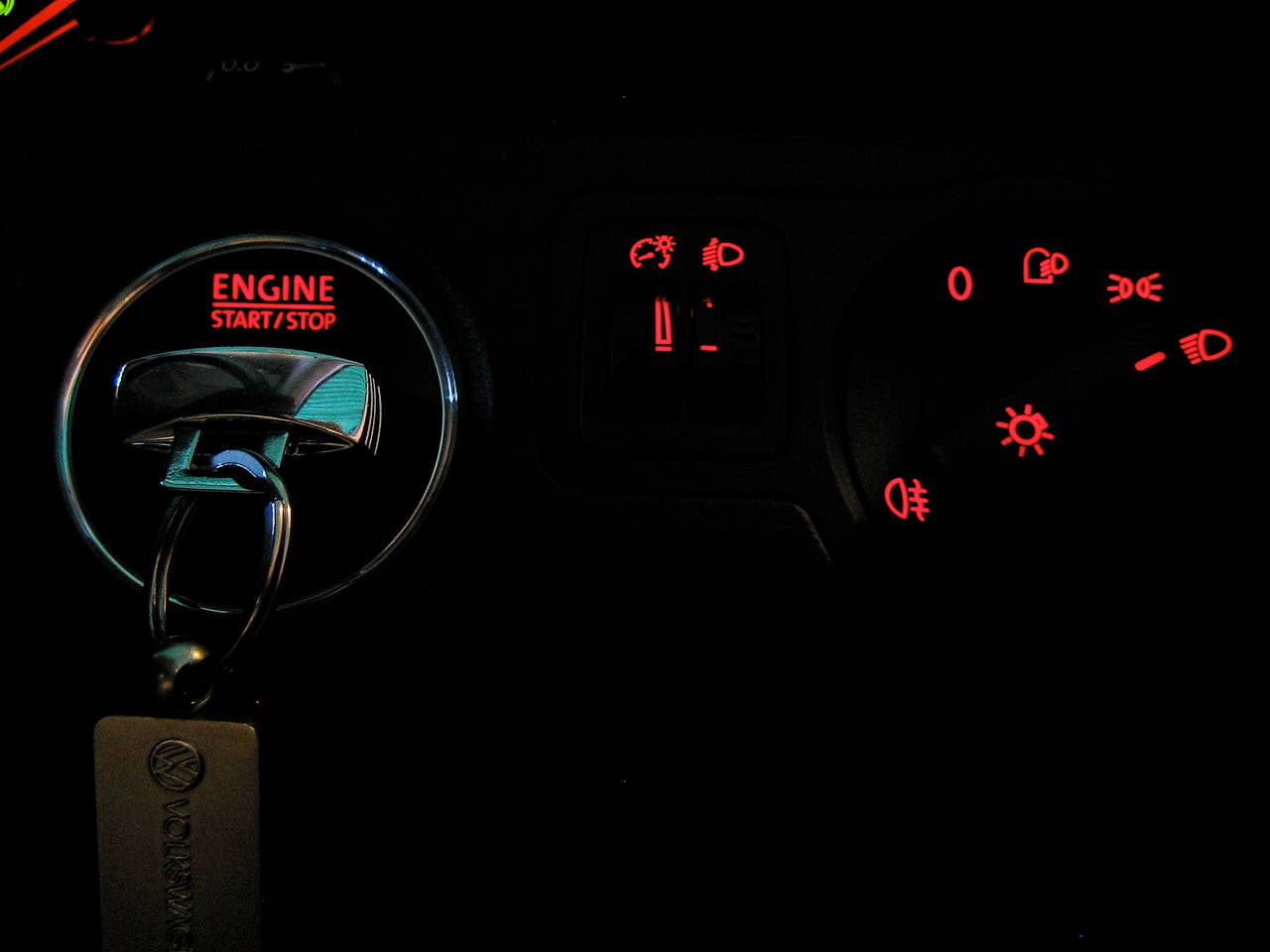 Turning it off in the dark shouldn't pose a problem