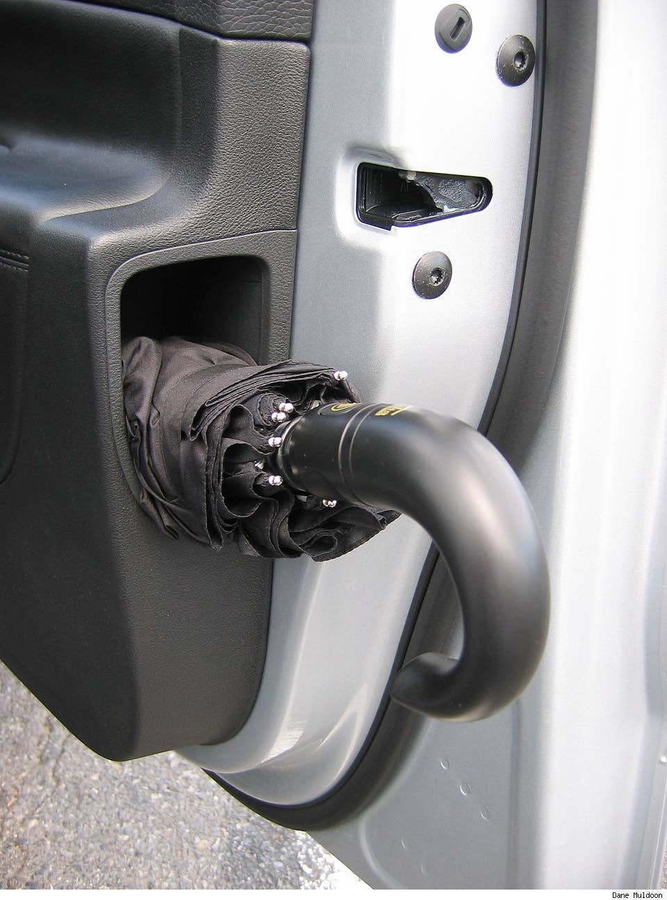 Bring your own umbrella though - there is not one supplied with the car, or a Volkswagen branded option available for sale in Australia