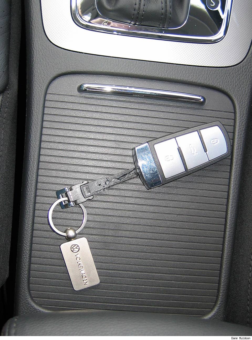 Hidden inside the key fob is an electronic-free, plastic key for all the Aussie surfers. It wont turn the car on, but the plastic key will let you in and protects the $500 key fob from surf damage