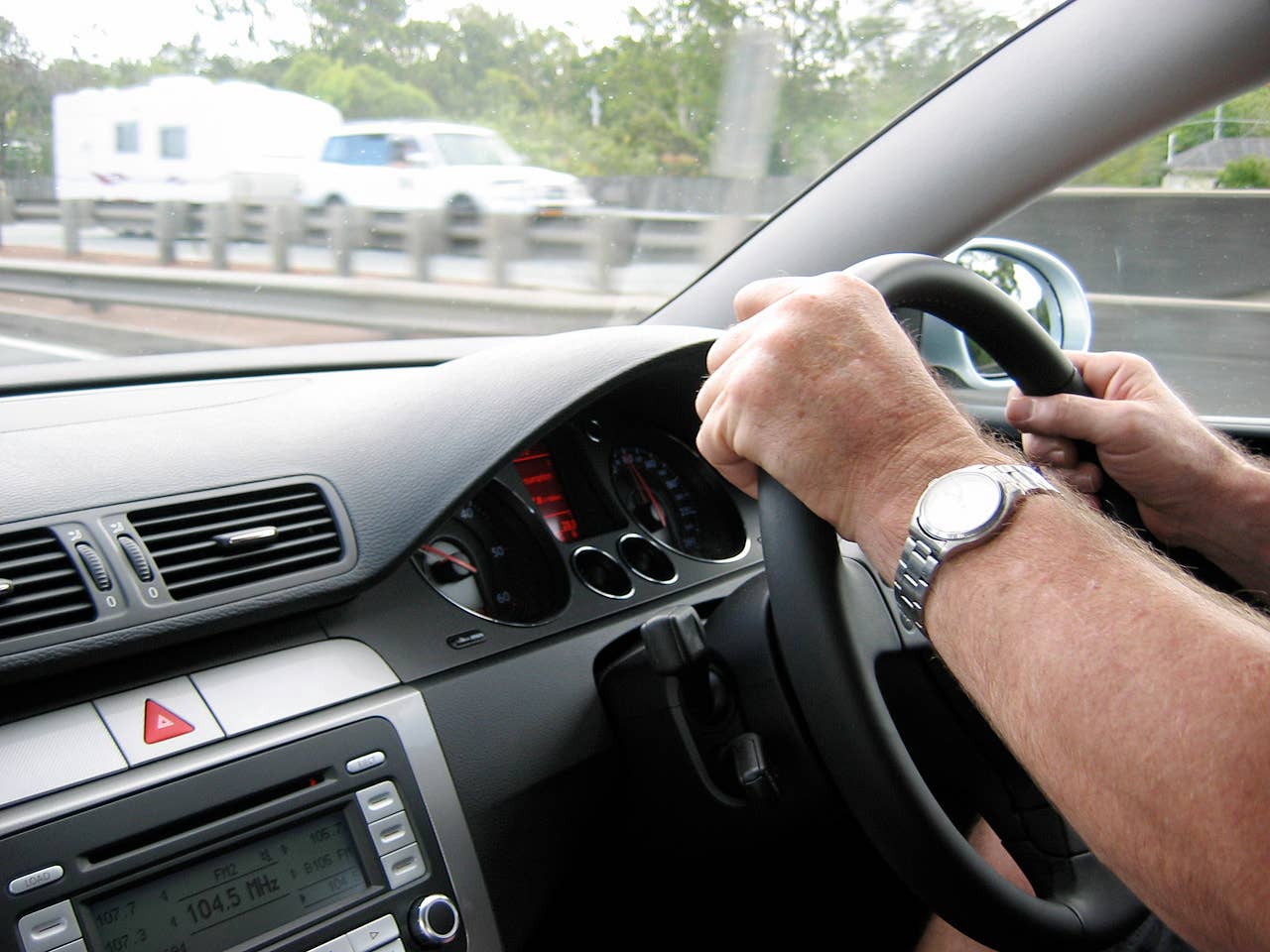 On the road the steering is very light