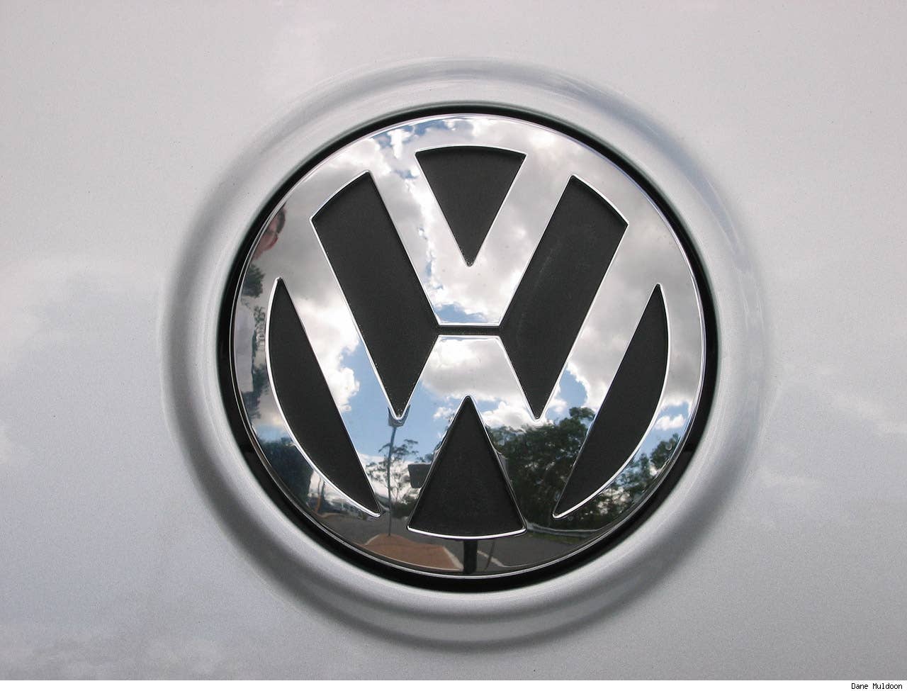 Rear VW logo forms the boot release - a common design element across a number of current generation Volkswagen models