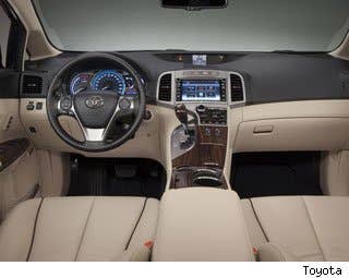 - 2.7L I-4 or 3.5L V6 engine - 6-speed automatic transmission - 181 hp @5,800 RPM or 268 hp @ 6200 RPM - 20 mpg City, 26 mpg Highway - Seats 5 - 70.2 cubic feet max cargo capacity  Research the Toyota Venza Toyota Venza Photos & Information Toyota Venza Best Deals Toyota Venza Local Dealer Price Quote