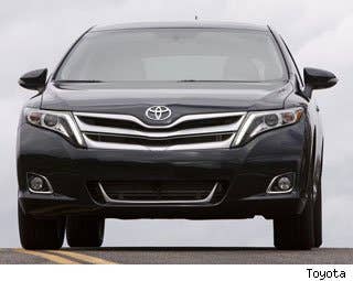 Pete: It’s not every day that the opportunity arises to test a vehicle under unplanned conditions. Once in a while, it comes along.  I was driving the Venza in the highway's right lane when the driver in front of me slammed on his brakes for some unknown and inexplicable reason. Faced with a split-second decision to follow suit or switch lanes, I moved to the center lane with a tractor-trailer bearing down. The accelerator met the floor. The Venza delivered.  With all of its 268 horses galloping, I was speeding far ahead in a matter of seconds. What could have been a close call was instead a non-event. The Venza had showed some mettle. More generally, it proved itself a reliable vehicle for a commute filled with a variety of conditions throughout the drive.  The interior is, with one exception, comfortable. It’s a roomy vehicle that not only technically fits five, but probably can comfortably fit five reasonably-sized adults. There is ample storage near the front seats. Regular console space is supplemented by additional space underneath the cup holders.  Autoblog: The Venza’s 268-horsepower V6 never felt strained and its six-speed automatic transmission was a model of certainty, never hunting around for the right ratio. The driveline seemed utterly relaxed at all times, and pulling out to dispatch semi-trucks on long inclines was never an issue.  Research the Toyota Venza Toyota Venza Photos & Information Toyota Venza Best Deals Toyota Venza Local Dealer Price Quote