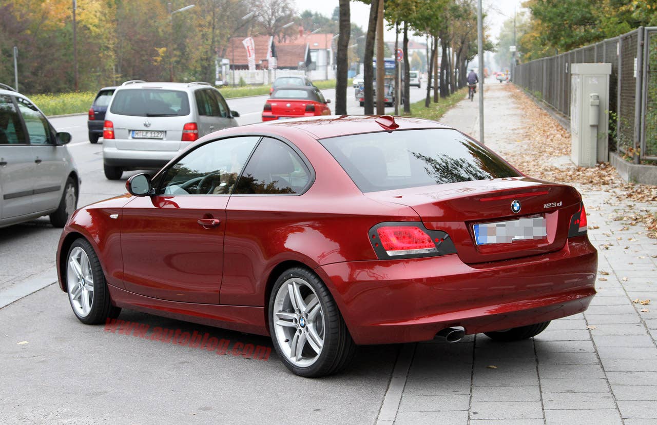 2011 BMW 1-Series rear 3/4