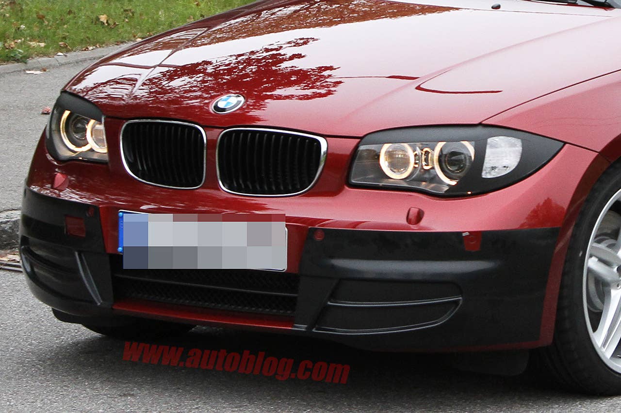 2011 BMW 1-Series Spy Shots front