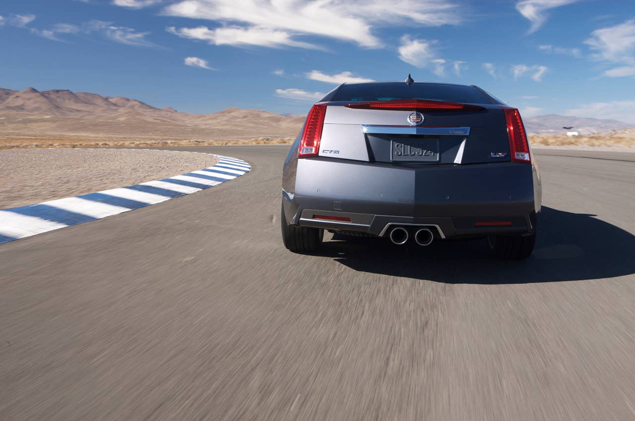 The 2011 CTS-V Coupe begins production in the summer of 2010 as Cadillac's most dramatic statement of design and performance. X11CA_CT021 (01/05/2010)  (United States)