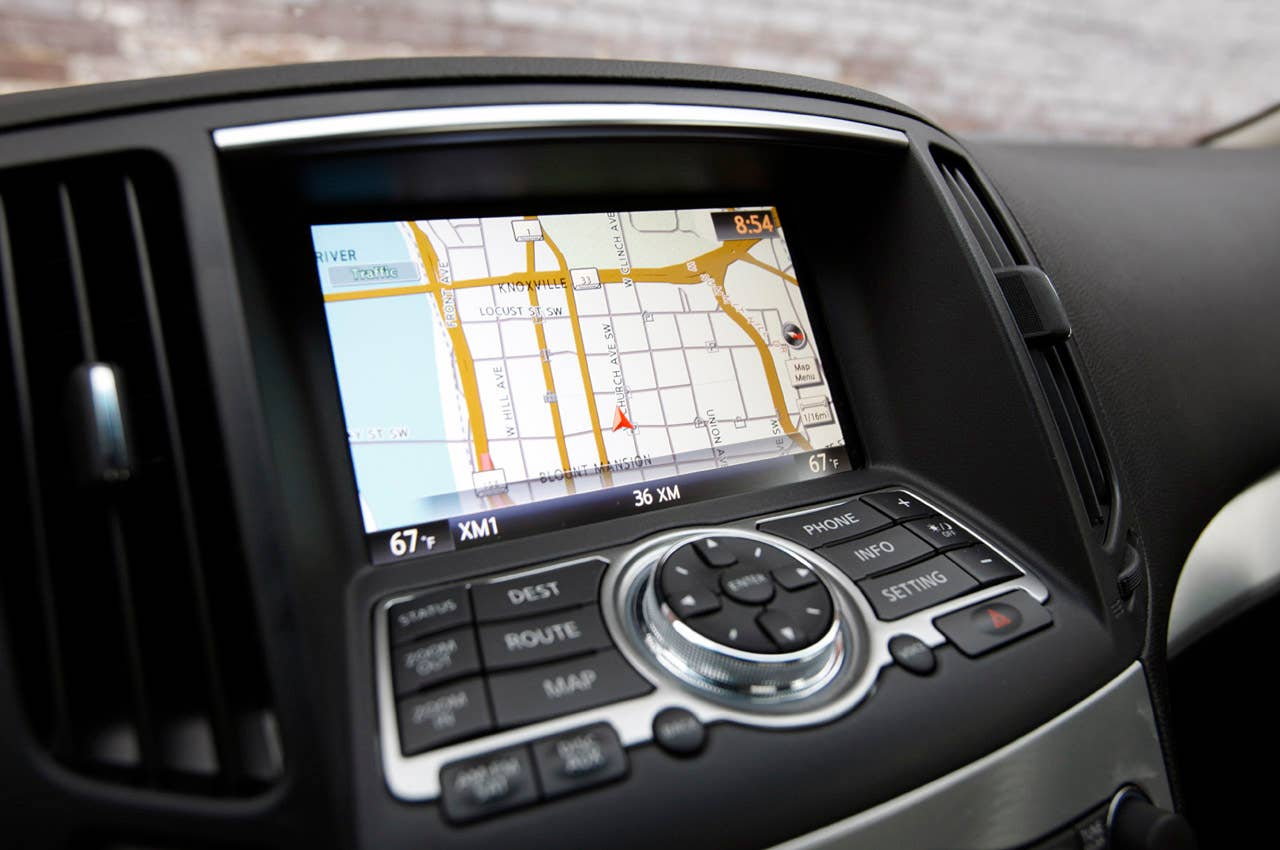 2012 Infiniti G37 IPL navigation system