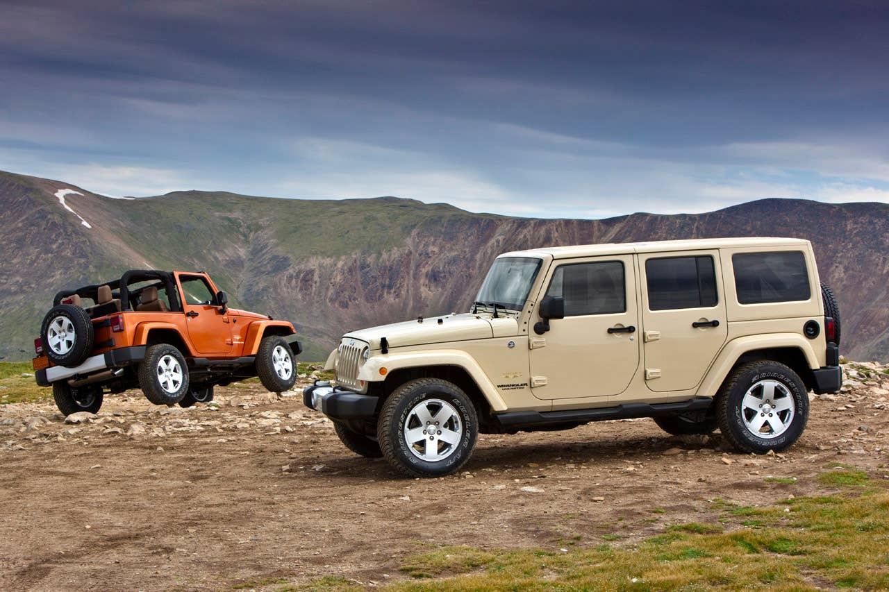 2011 Jeep Wrangler and Wrangler Unlimited