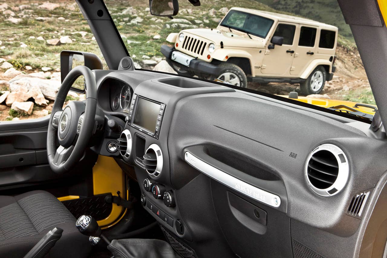 2011 Jeep Wrangler interior