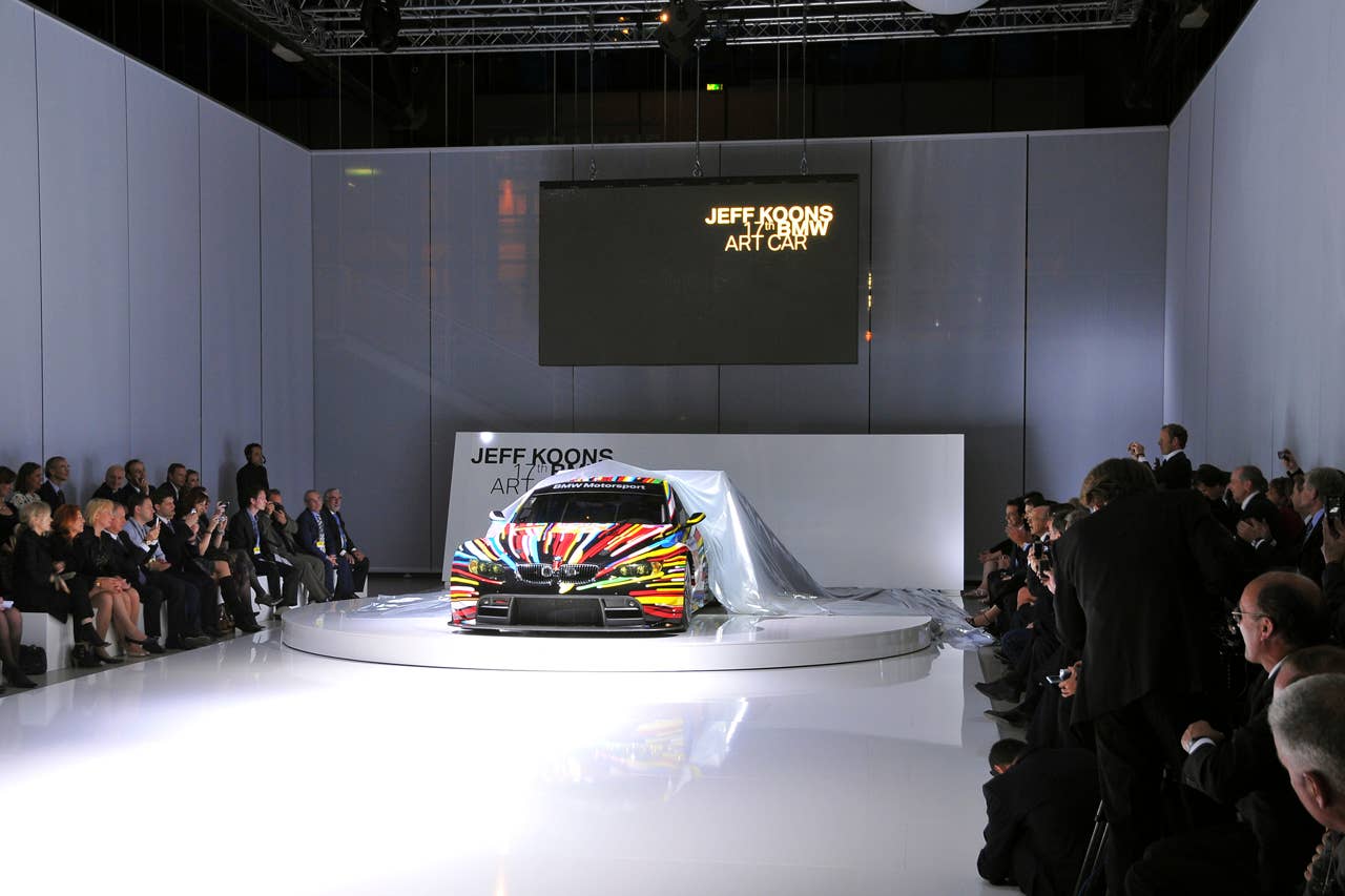 Jeff Koons 17. BMW Art Car, 2010 (BMW M3 GT2) (05/2010)