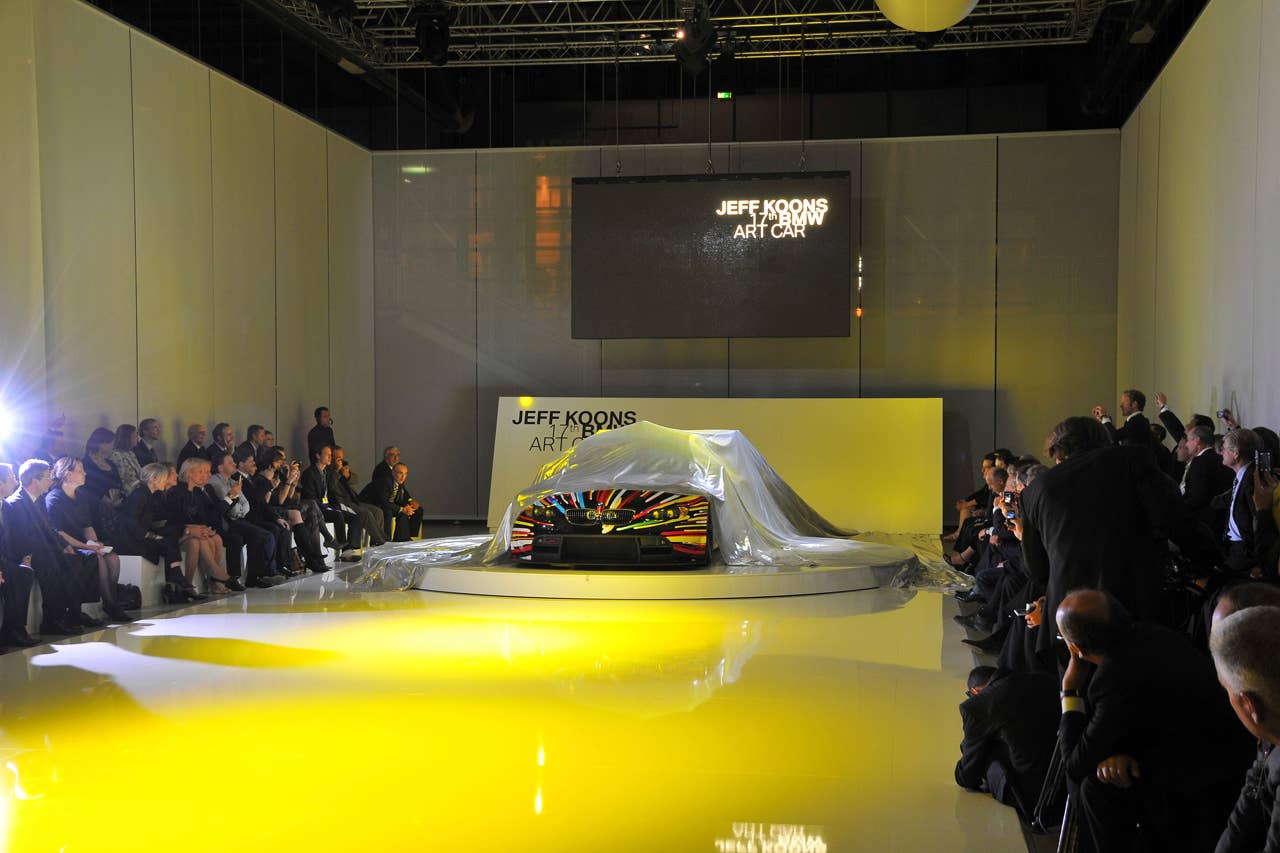 Jeff Koons 17. BMW Art Car, 2010 (BMW M3 GT2) (05/2010)