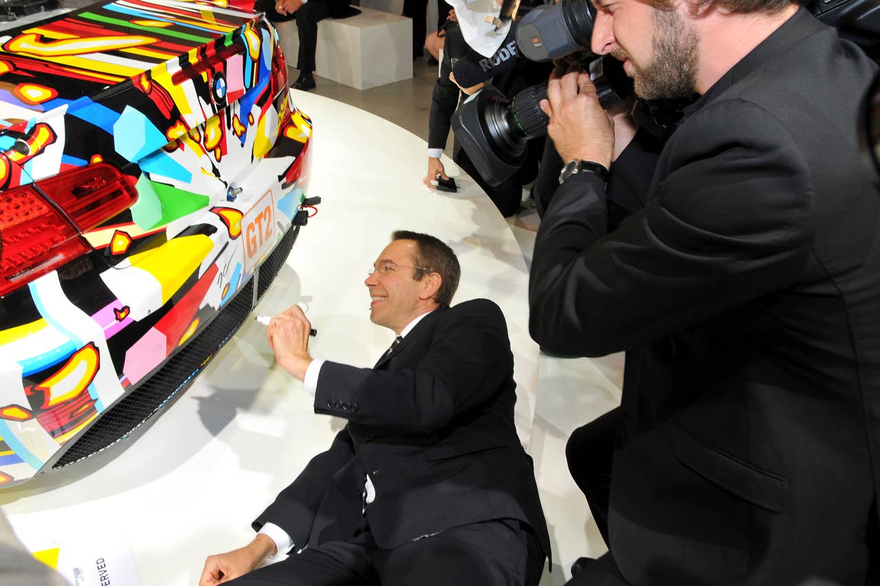Jeff Koons 17. BMW Art Car, 2010 (BMW M3 GT2) (05/2010)