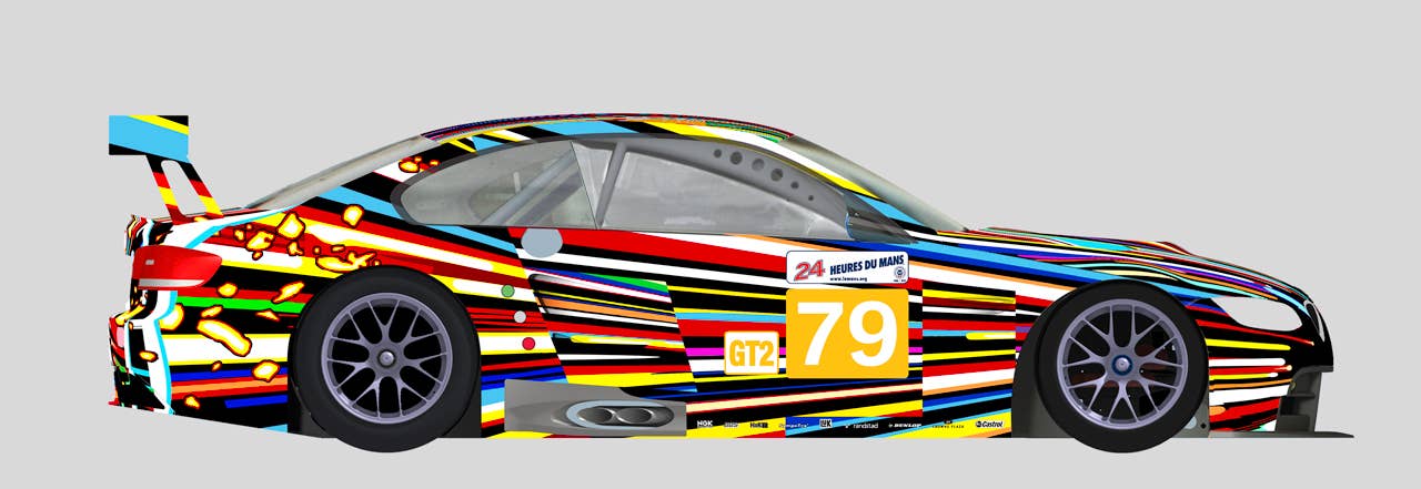 Jeff Koons: BMW Design Sketch for the 17th BMW Art Car, 2010 (05/2010)