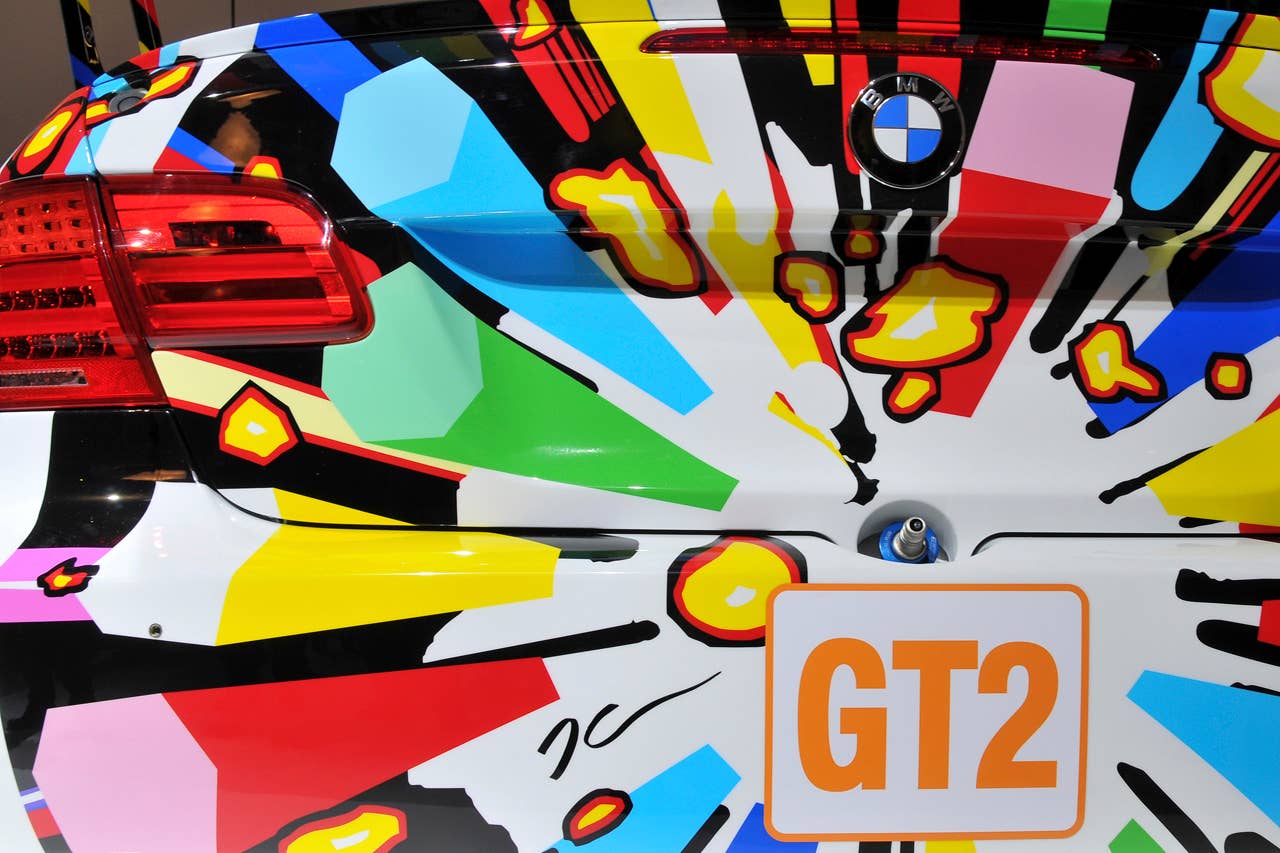 Jeff Koons 17. BMW Art Car, 2010 (BMW M3 GT2) (05/2010)