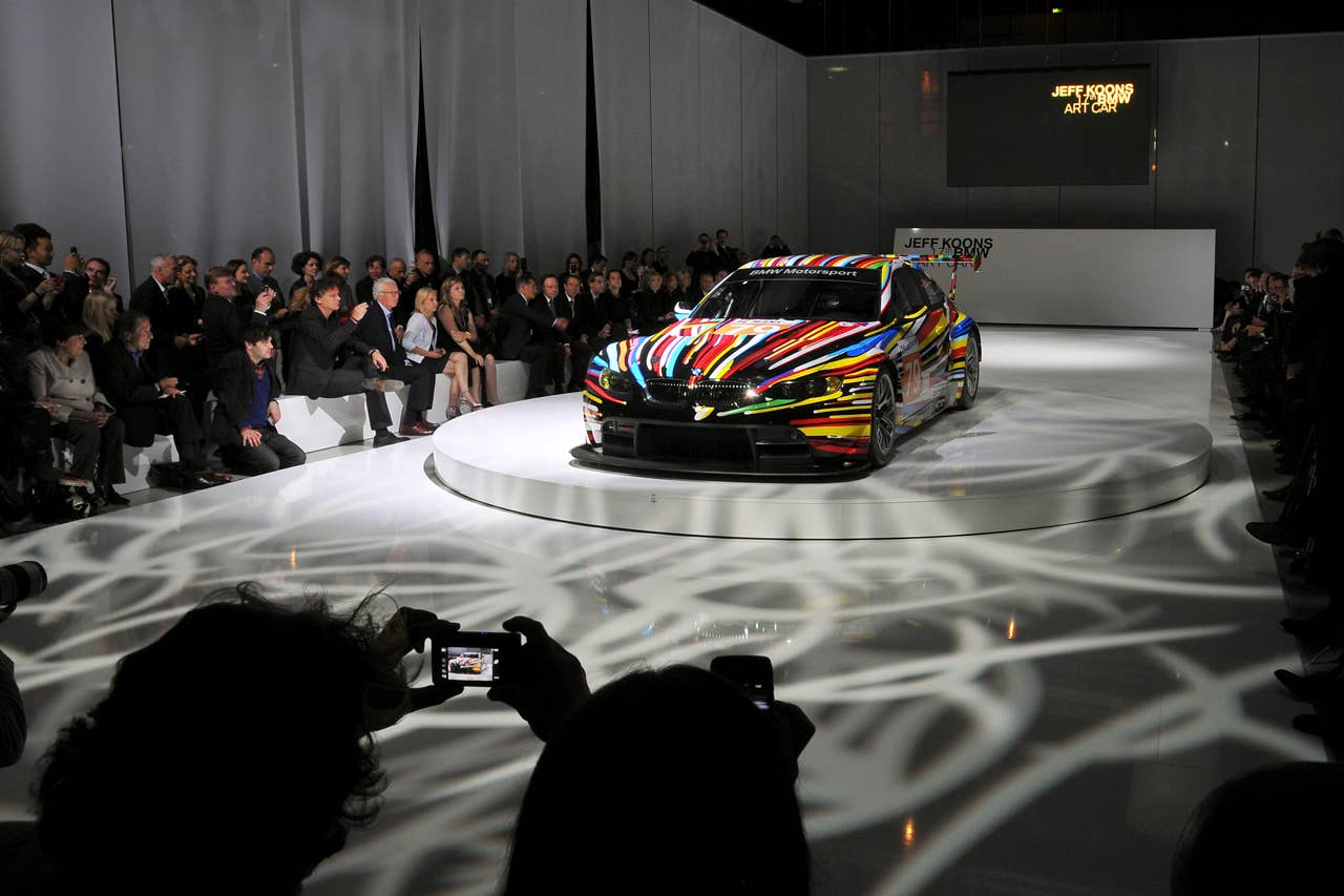 Jeff Koons 17. BMW Art Car, 2010 (BMW M3 GT2) (05/2010)