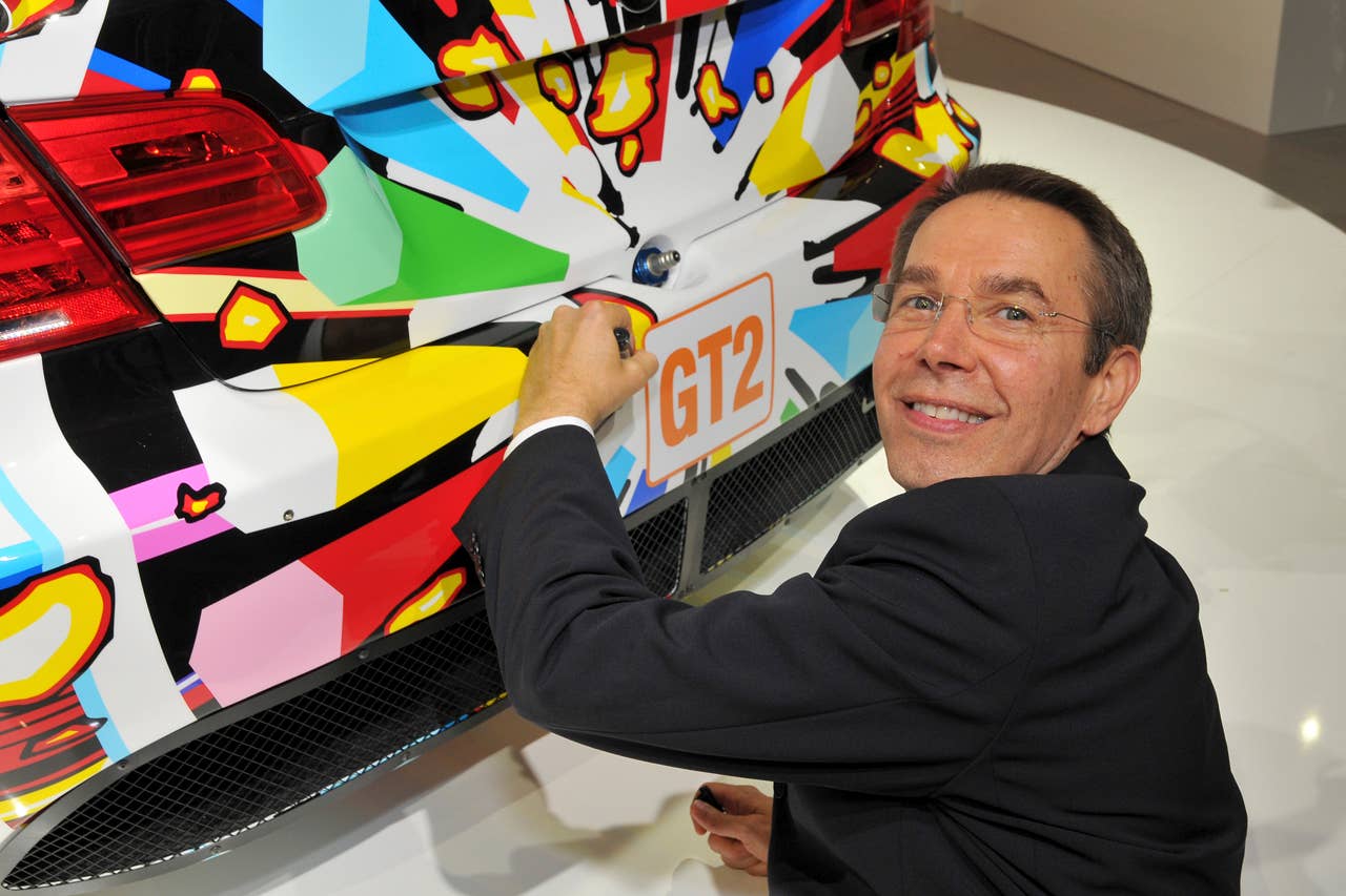 Jeff Koons 17. BMW Art Car, 2010 (BMW M3 GT2) (05/2010)