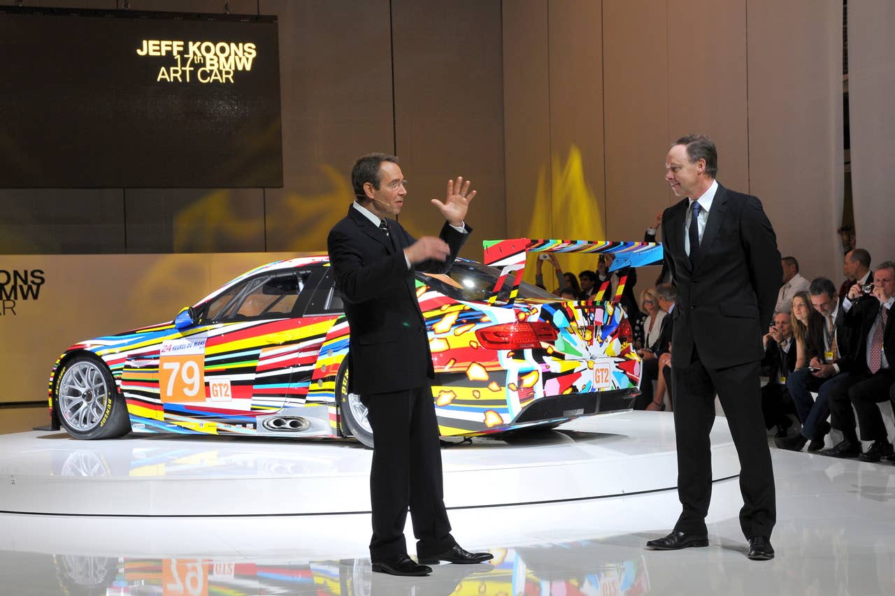 Jeff Koons 17. BMW Art Car, 2010 (BMW M3 GT2) (05/2010)