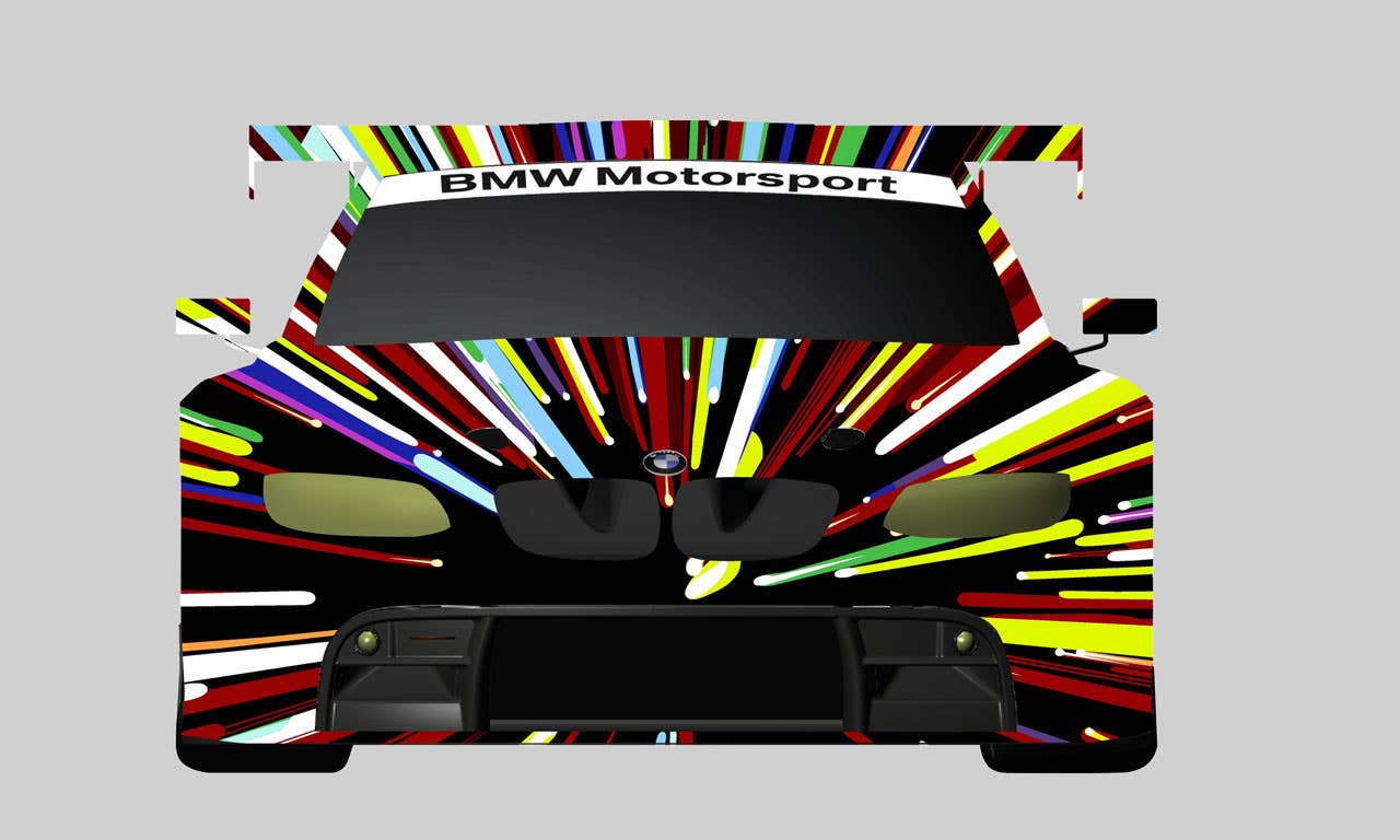 Jeff Koons, Design Concept, 17th BMW Art Car (04/2010)