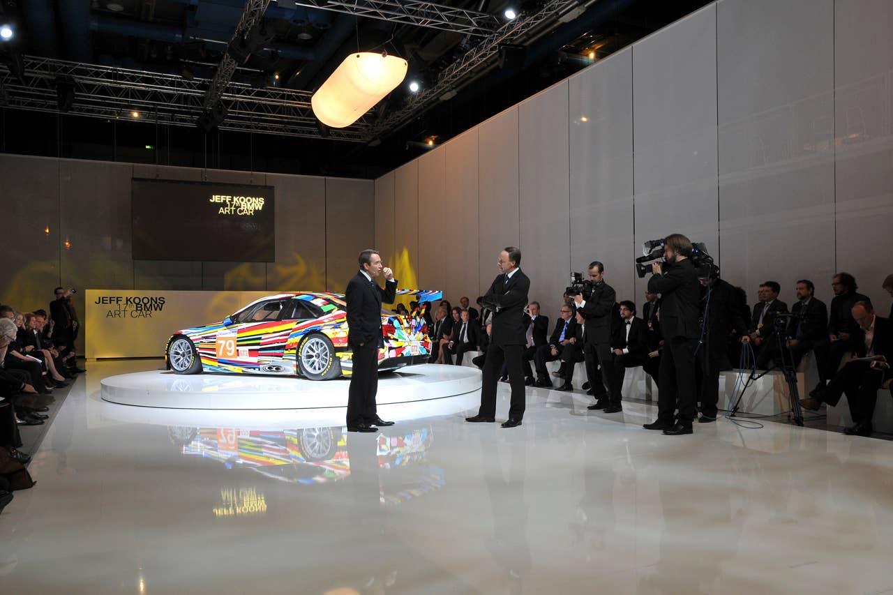 Jeff Koons 17. BMW Art Car, 2010 (BMW M3 GT2) (05/2010)