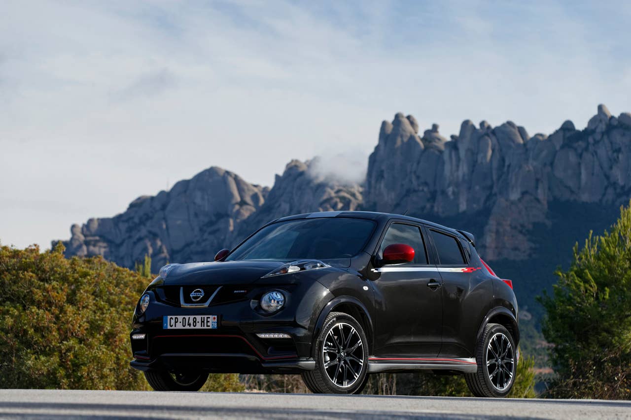 2013 Nissan Juke Nismo front 3/4