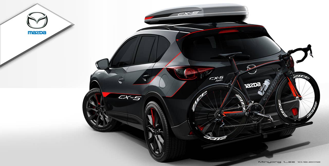 Mazda CX-5 Dempsey show car