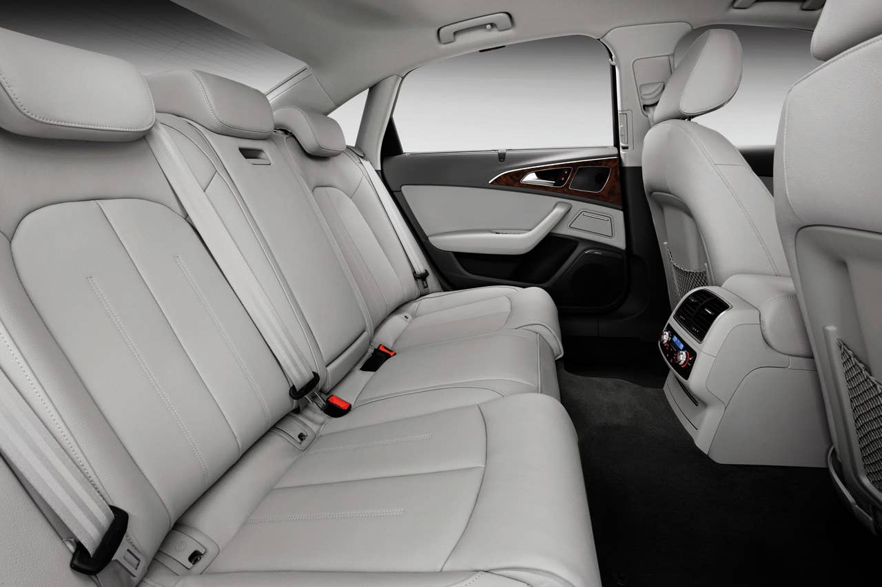 Audi A6 L e-tron rear seat