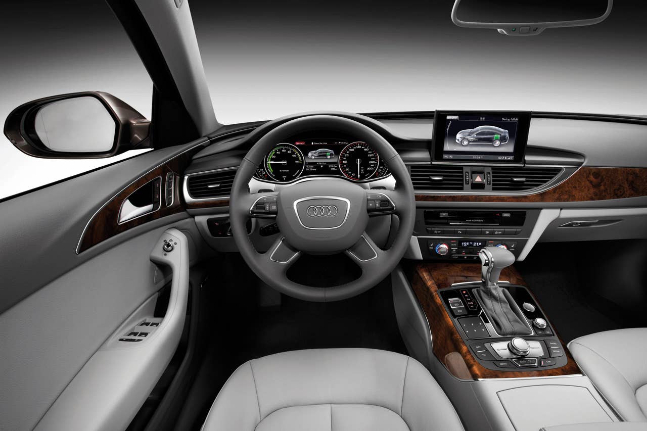 Audi A6 L e-tron cabin