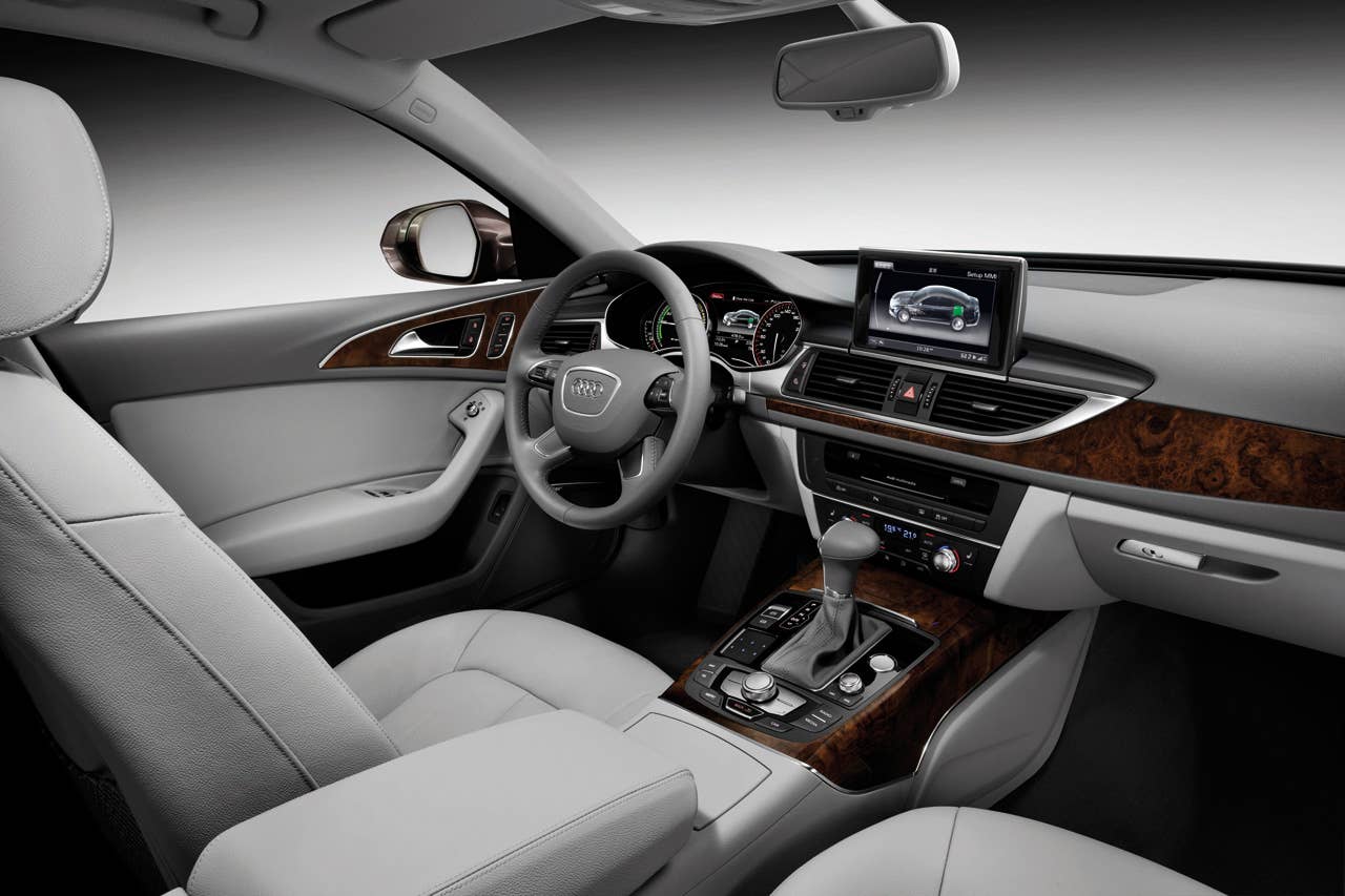 Audi A6 L e-tron cabin