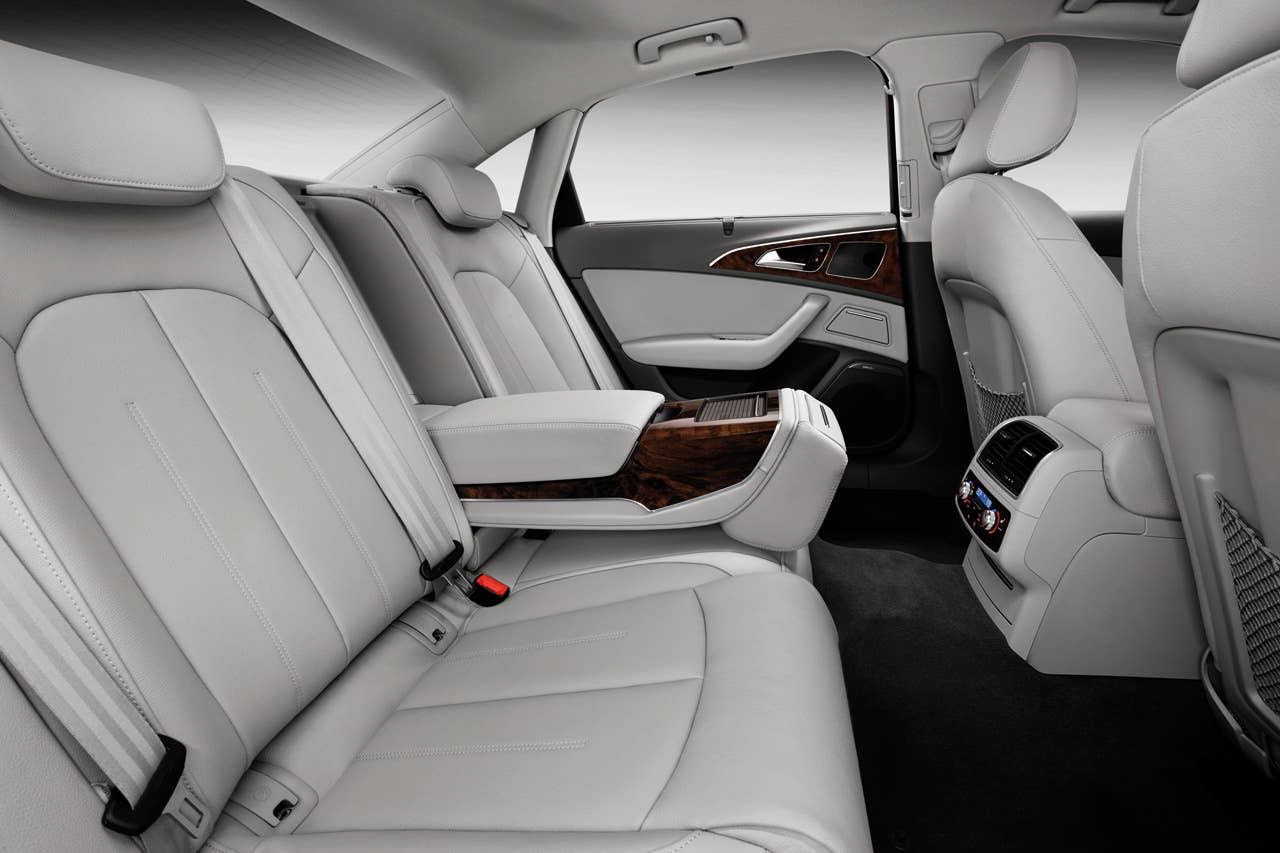 Audi A6 L e-tron rear seat