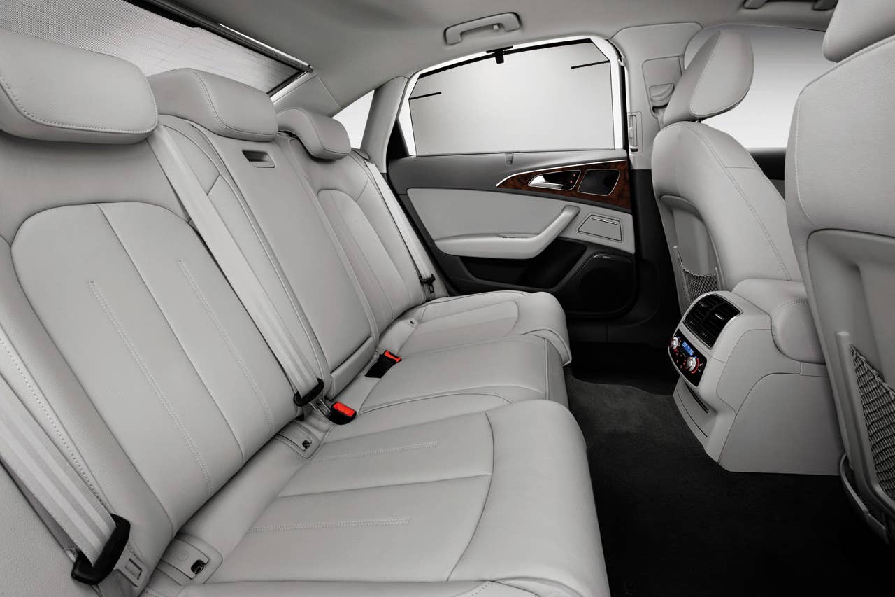 Audi A6 L e-tron rear seat