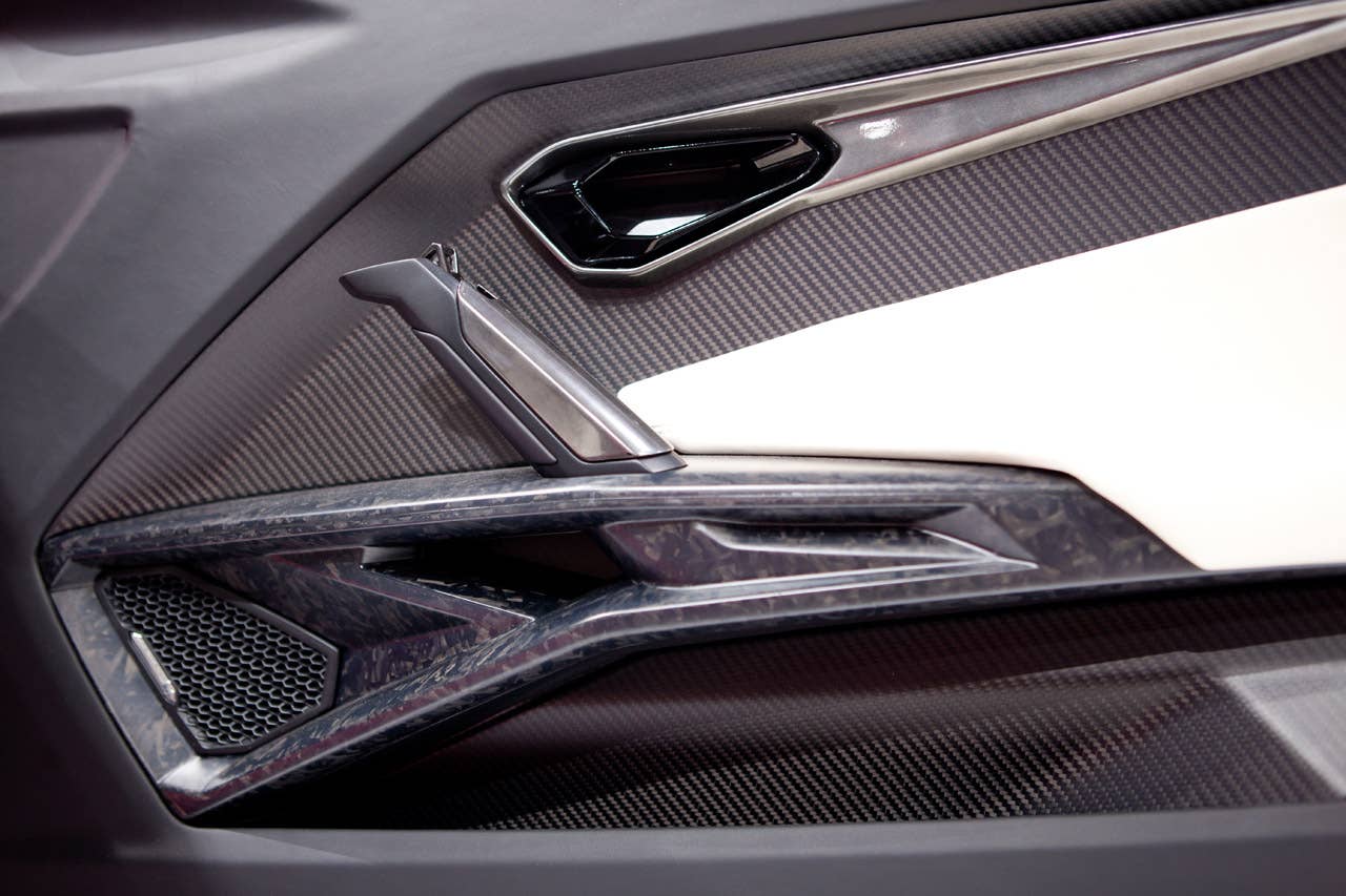 The new Lamborghini Urus at the Beijing Auto Show in Beijing, China, April 23, 2012.