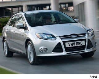 MSRP: $16,500 - $22,700 Invoice: $15,635 - $21,112  Fuel Economy: 26 mpg City, 36 mpg Highway  The styling of the new Focus is light years better than the old model, and now a category leader in our opinion. The sporty front fascia, multiple wheel package combination, sleek, sculptured side views. It's all good with us.  Seating material aside, the Focus uses stylish, easy-to-read gauges that are supplemented by a small LCD screen nestled between the tachometer and the speedometer. The screen can be set up to display everything from fuel economy to your trip meter, average speed and a host of other information.  Research the Ford Focus Ford Focus Photos & Information Ford Focus Specs Ford Focus Local Dealer Price Quote