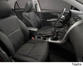 The back seat is fairly accommodating - the Corolla's not the subcompact it once was - and a flat floor across the rear enhances the spacious vibe. The usefully large trunk capacity can be expanded by folding down the rear seatbacks, and elsewhere inside are two gloveboxes, large door cubbies, and an also-capacious storage bin in the center armrest. As a car for the everyman, the Corolla hits all the right notes.  Research the Toyota Corolla Toyota Corolla Photos & Information Toyota Corolla Specs Toyota Corolla Local Dealer Price Quote