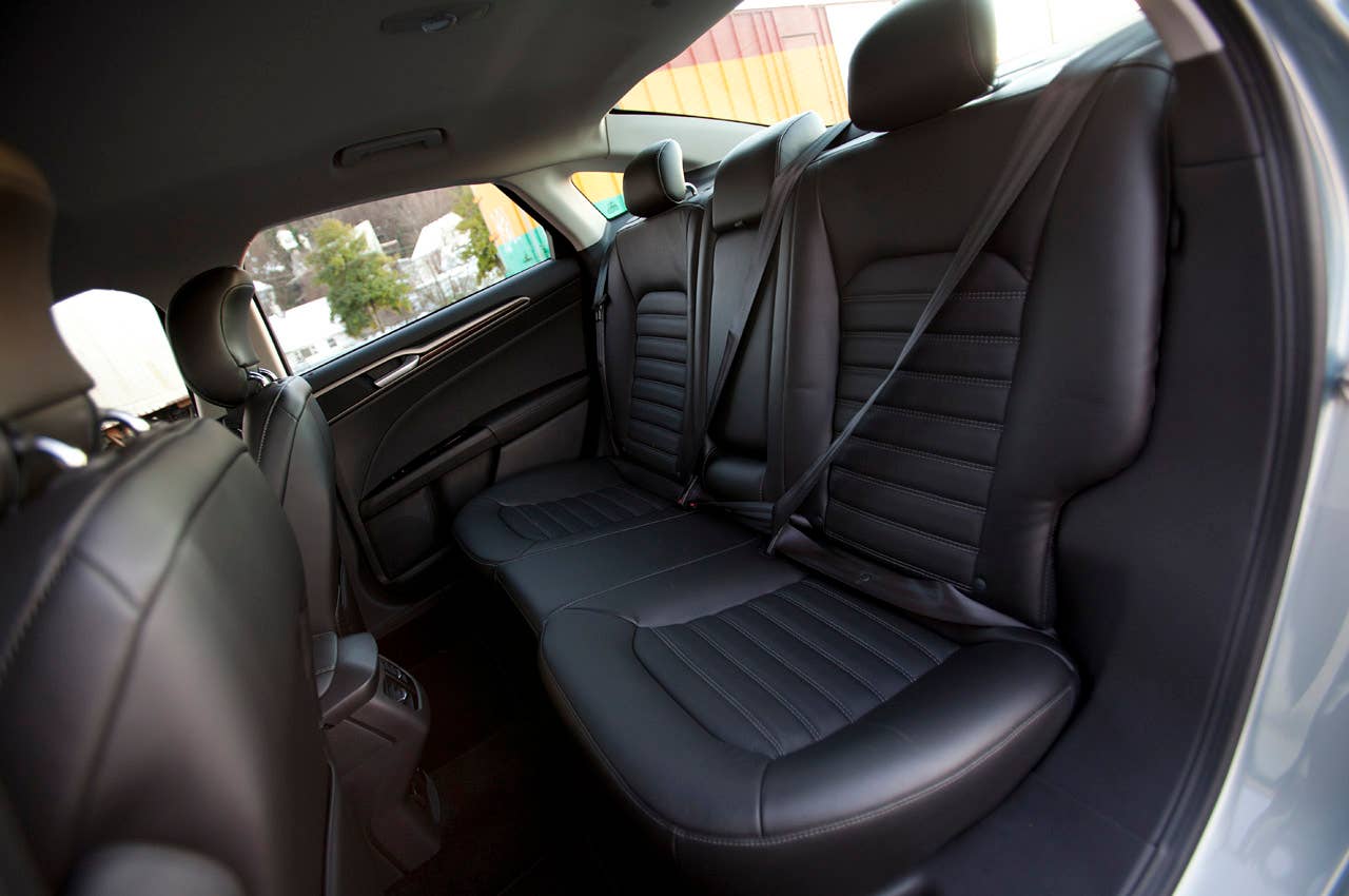 2013 Ford Fusion Hybrid SE rear seats
